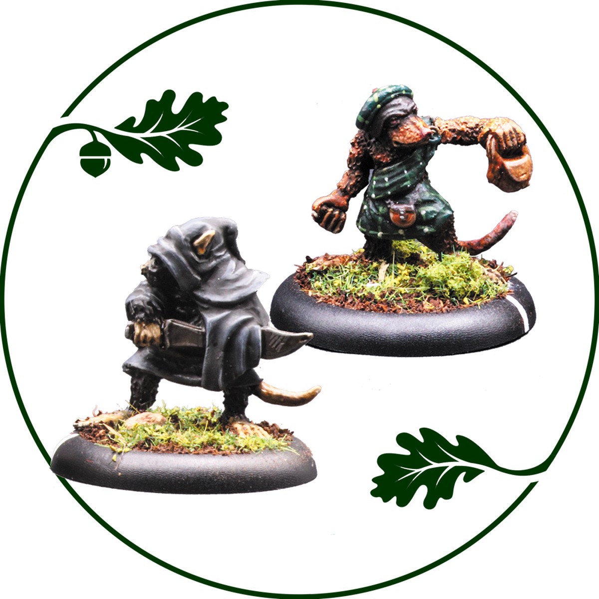 Earthfolk Brathaid and Shocrath - Oakbound