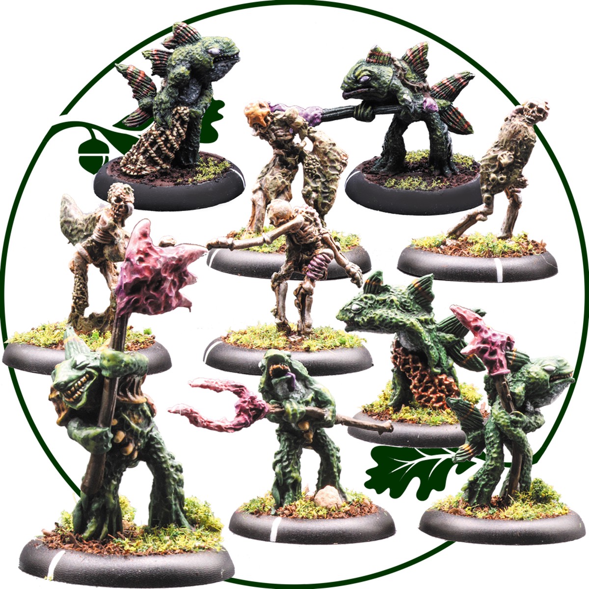Merfolk Warband Pack - Oakbound Box