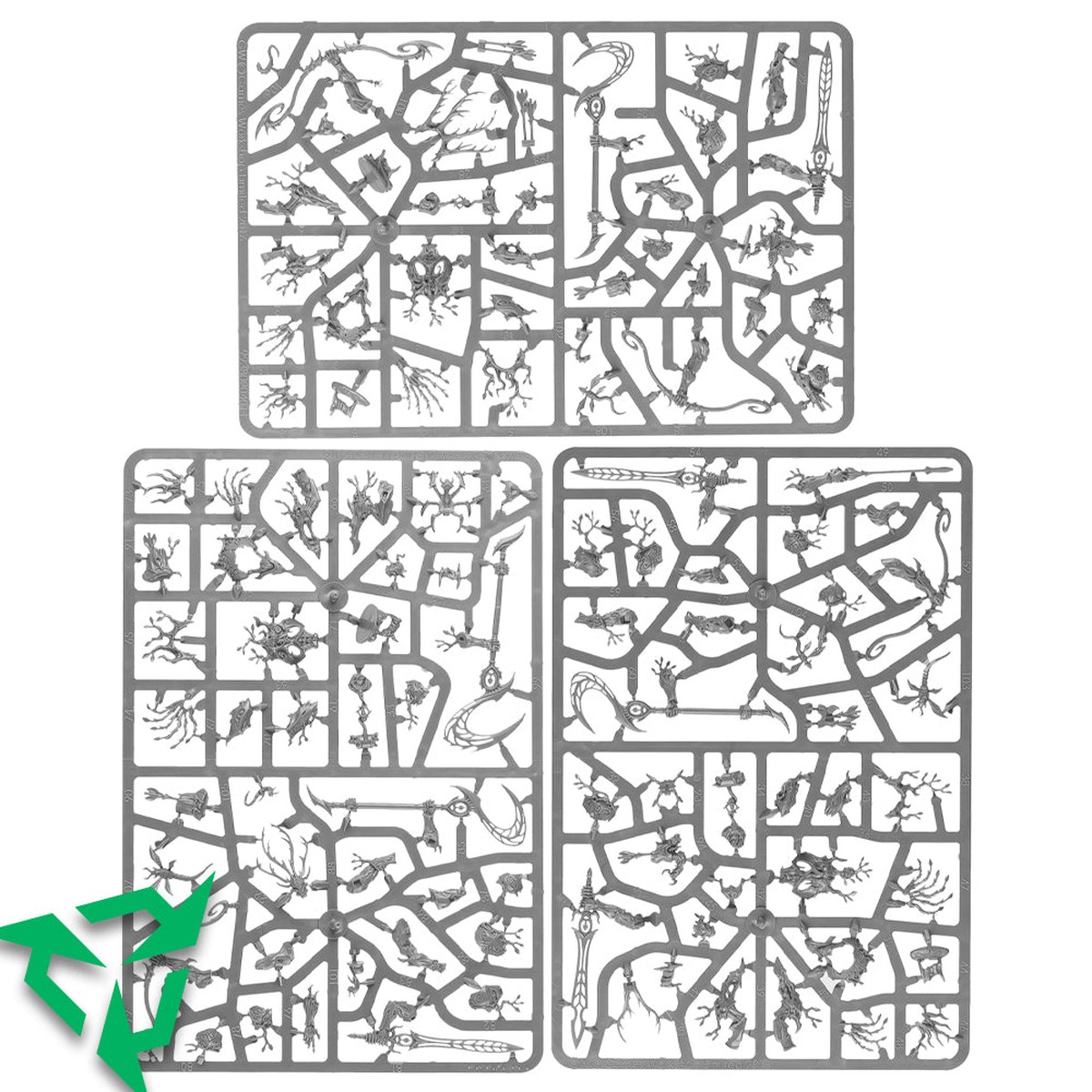 Preloved Sylvaneth Kurnoth Hunters On Sprue