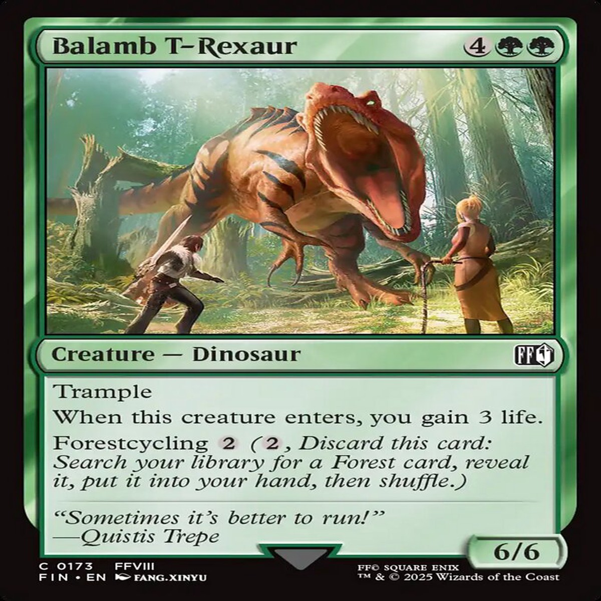 Balamb T-Rexaur Final Fantasy #173