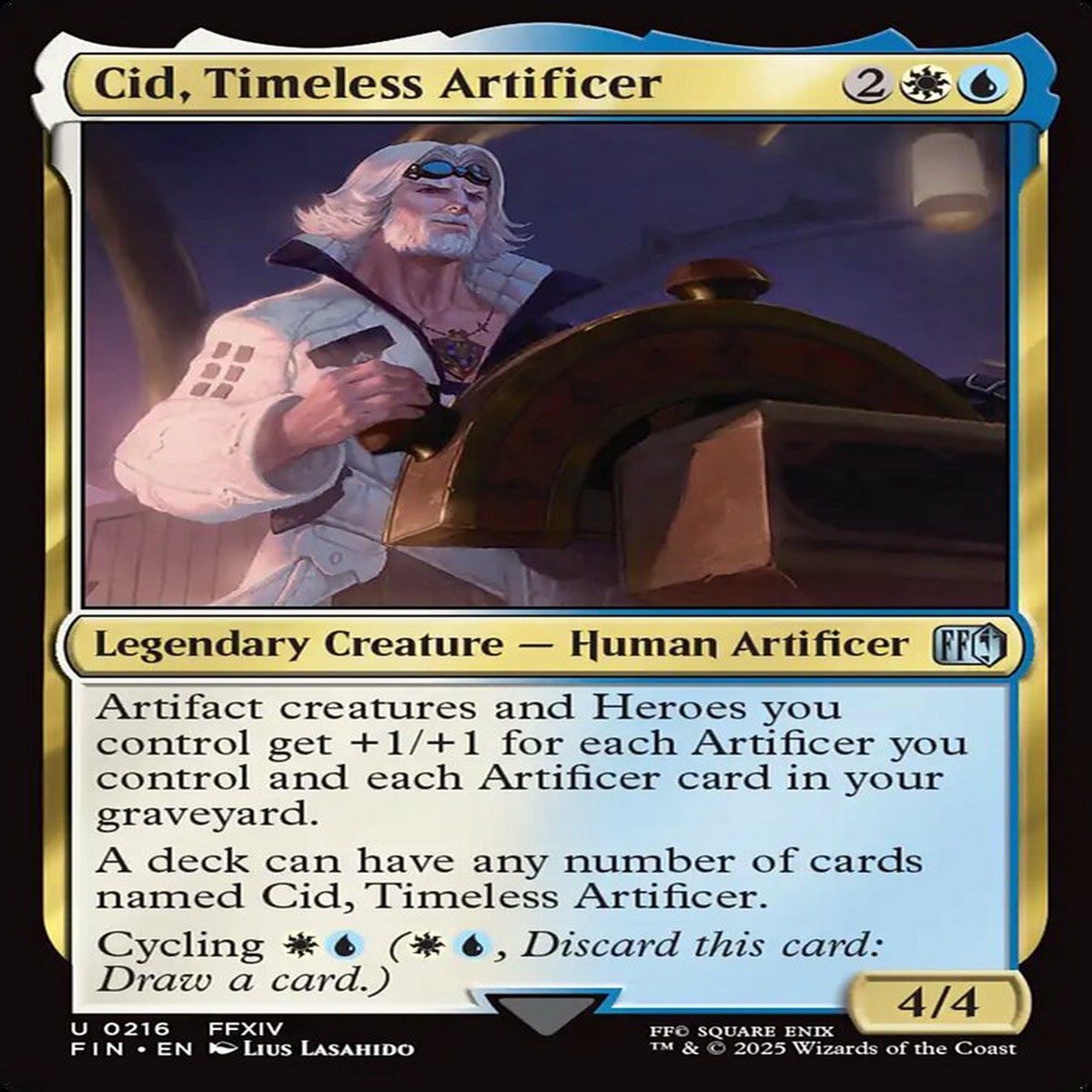 Cid, Timeless Artificer Final Fantasy #216