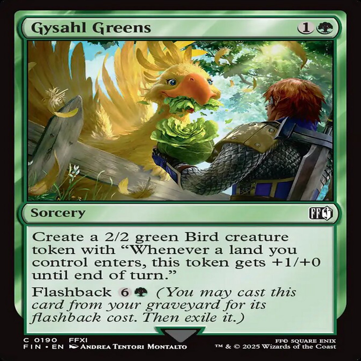 Gysahl Greens Final Fantasy #190