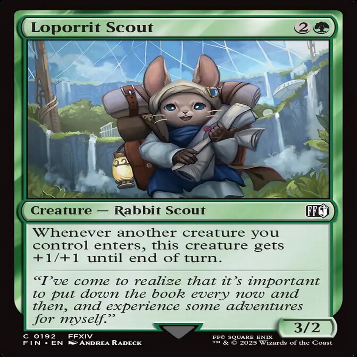 Loporrit Scout Final Fantasy #192