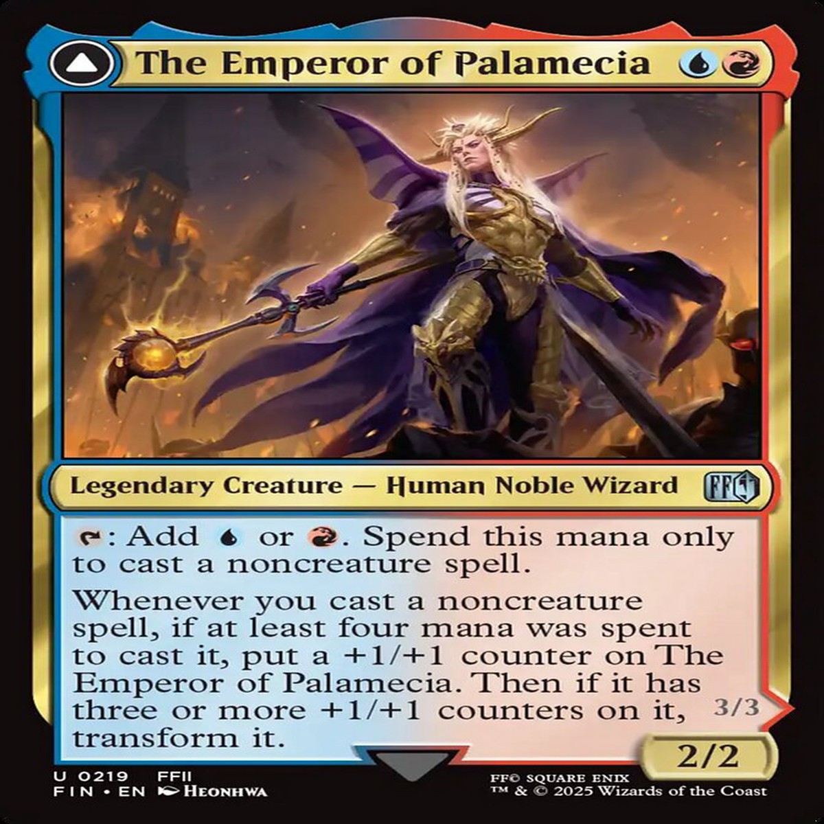 The Emperor of Palamecia // The Lord Master of Hell Final Fantasy #219