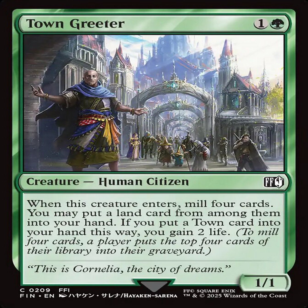Town Greeter Final Fantasy #209
