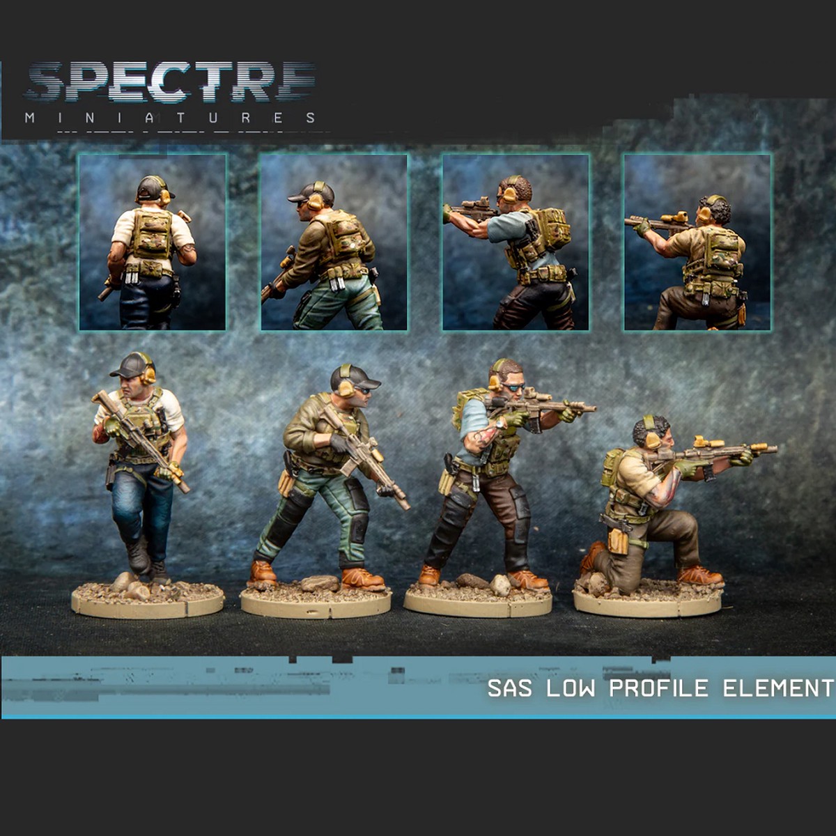 Spectre SAS Low Profile Element - Miniatures
