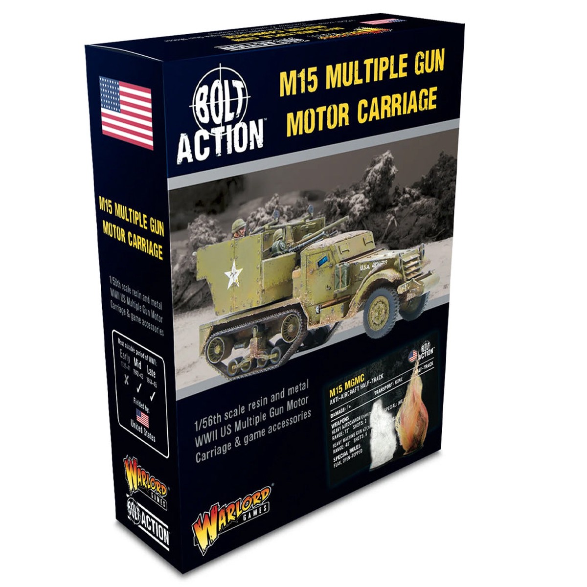 Bolt Action M15 Multiple Gun Motor Carriage