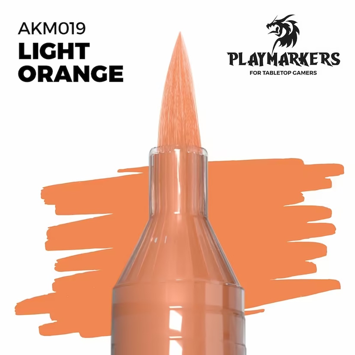 Playmarkers: Light Orange - Acrylic Paint Marker