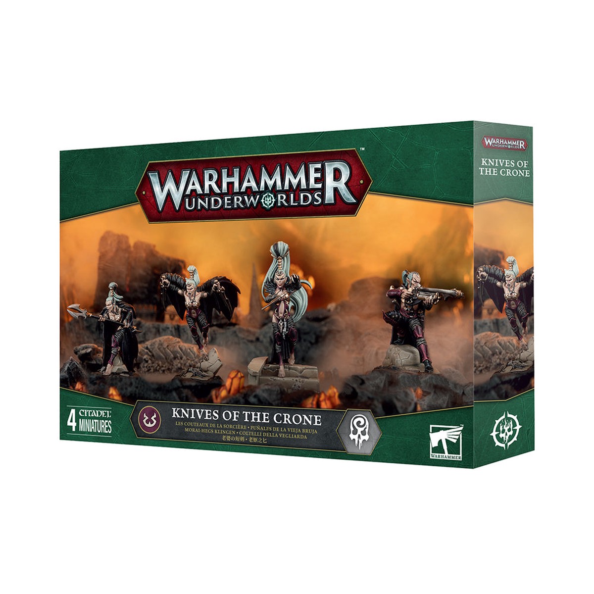Knives of the Crone Warhammer Underworlds Warband