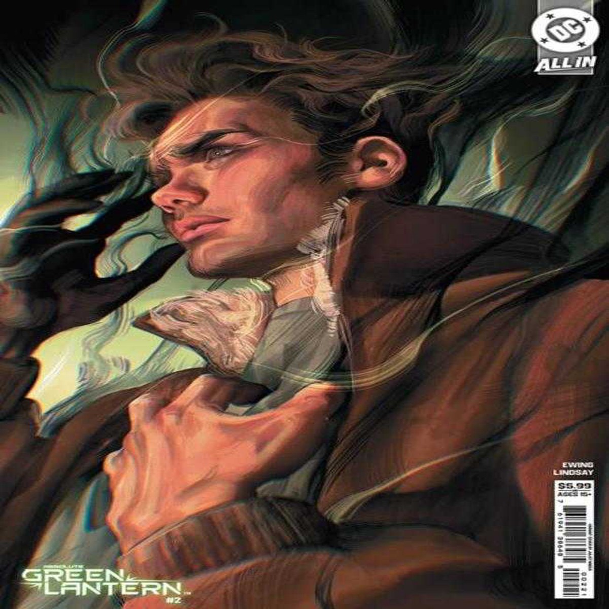 Absolute Green Lantern #2 Cover B Juliet Nneka Card Stock Variant