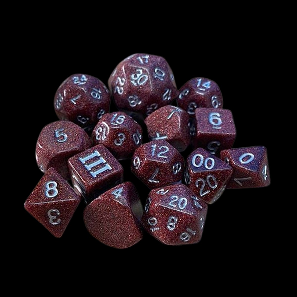 Rusted Death Hulk Purple Planet Dice