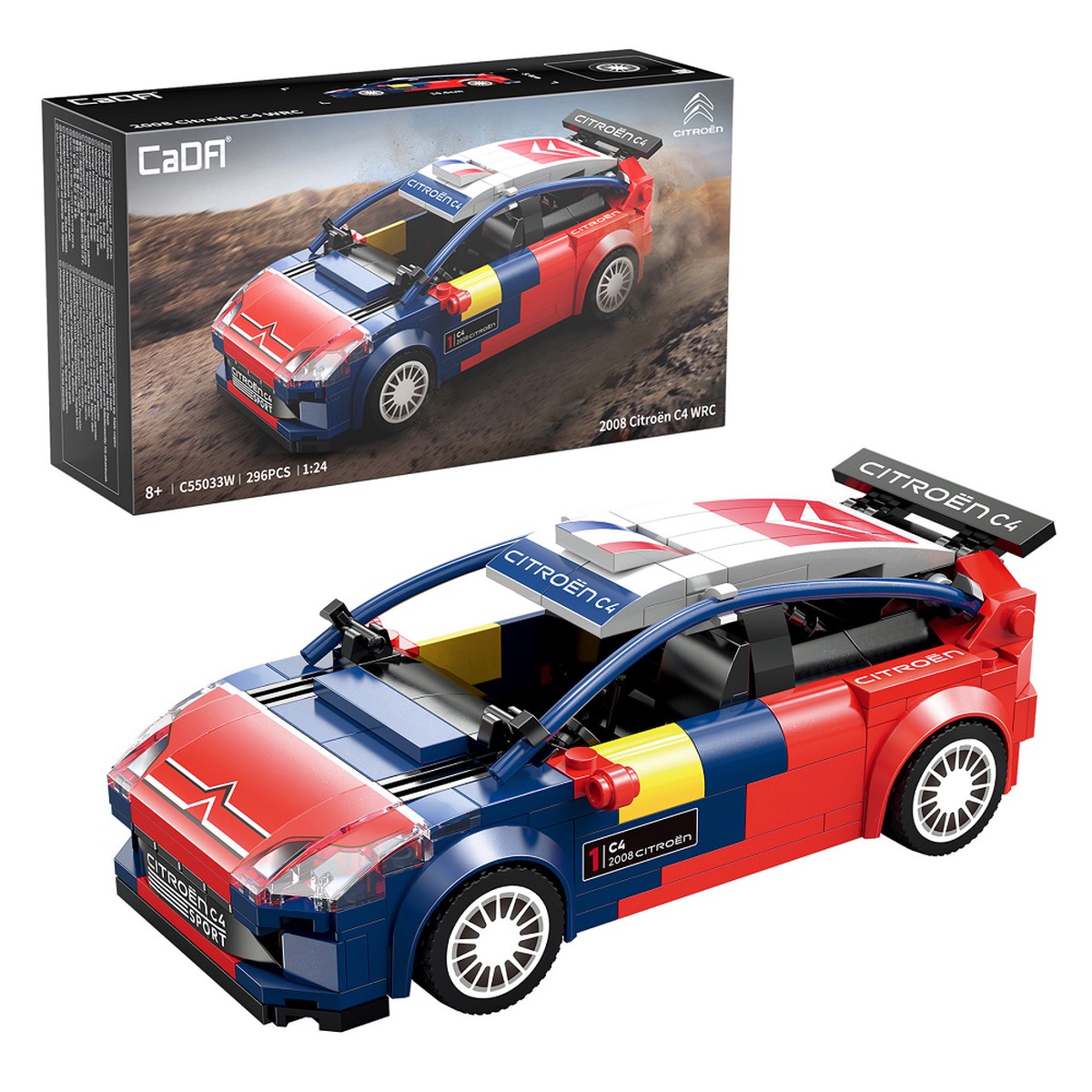 Bricks Citron C4 WRC Cada Brick Model Kit