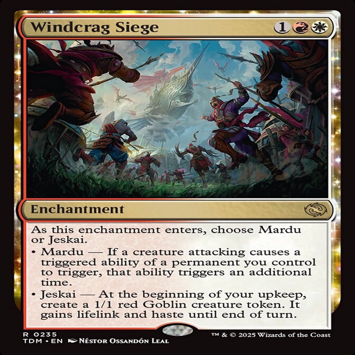 Windcrag Siege Tarkir Dragonstorm #235