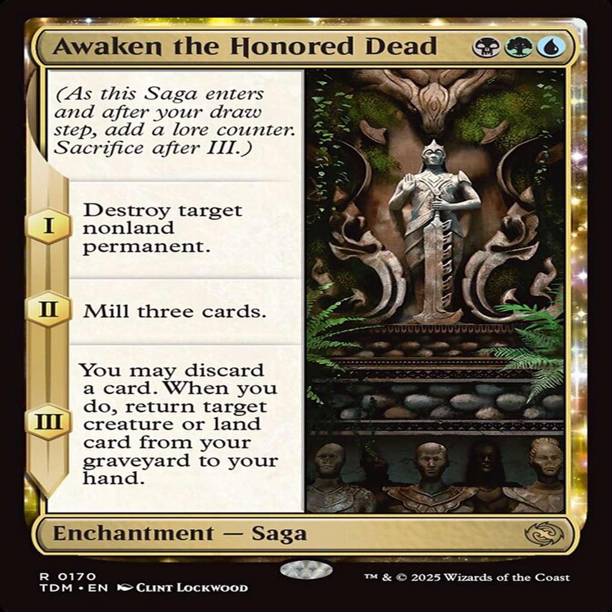 Awaken the Honored Dead Tarkir Dragonstorm #170