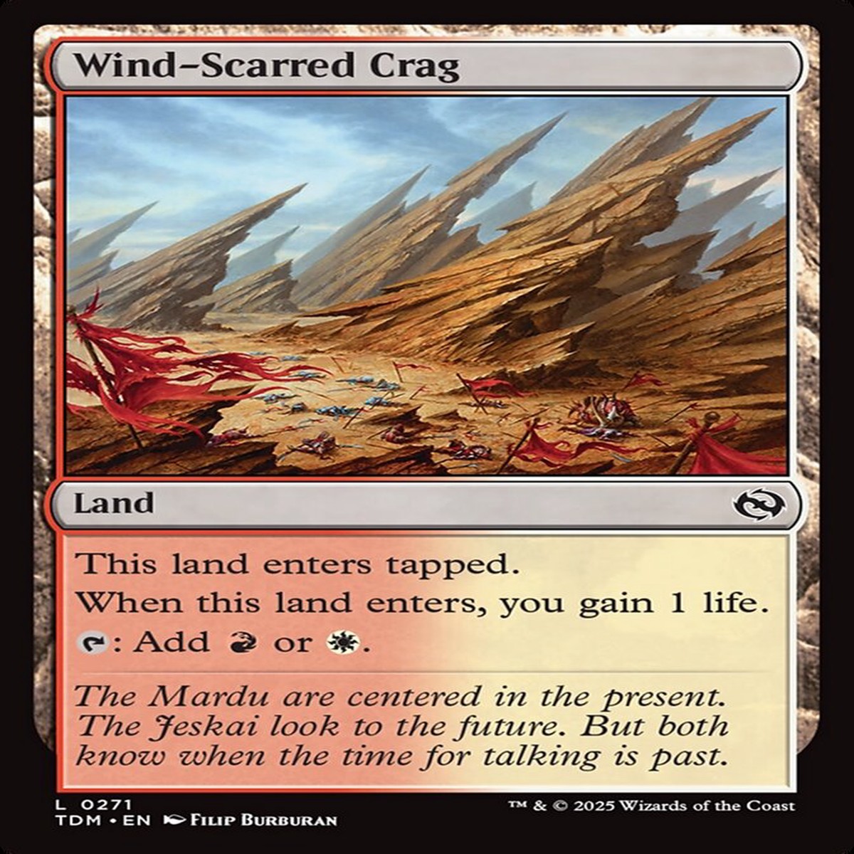 Wind-Scarred Crag Tarkir Dragonstorm #271