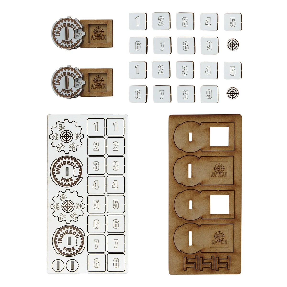 Bolt Action 3 Indirect Fire Markers