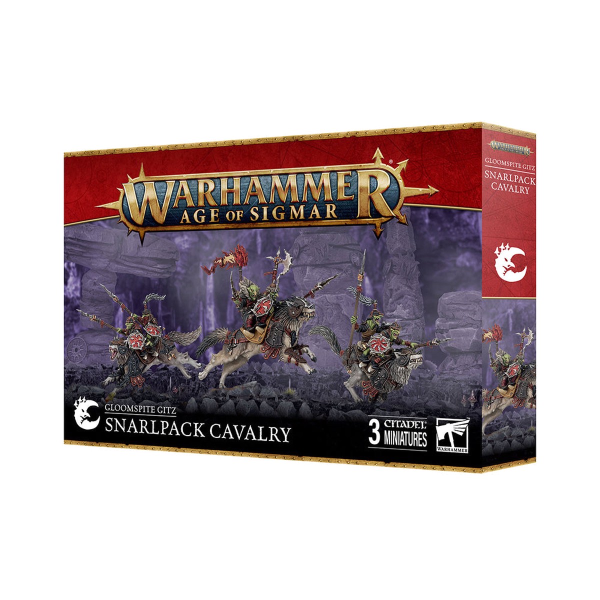 Snarlpack Cavalry - Gloomspite Gitz