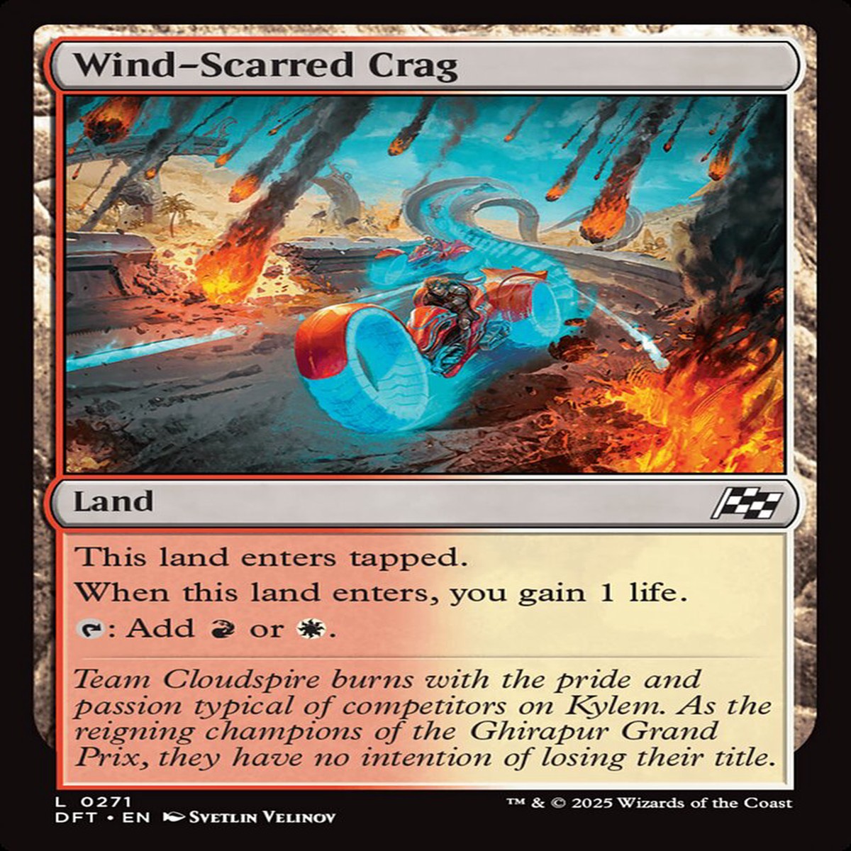Wind-Scarred Crag Aetherdrift #271