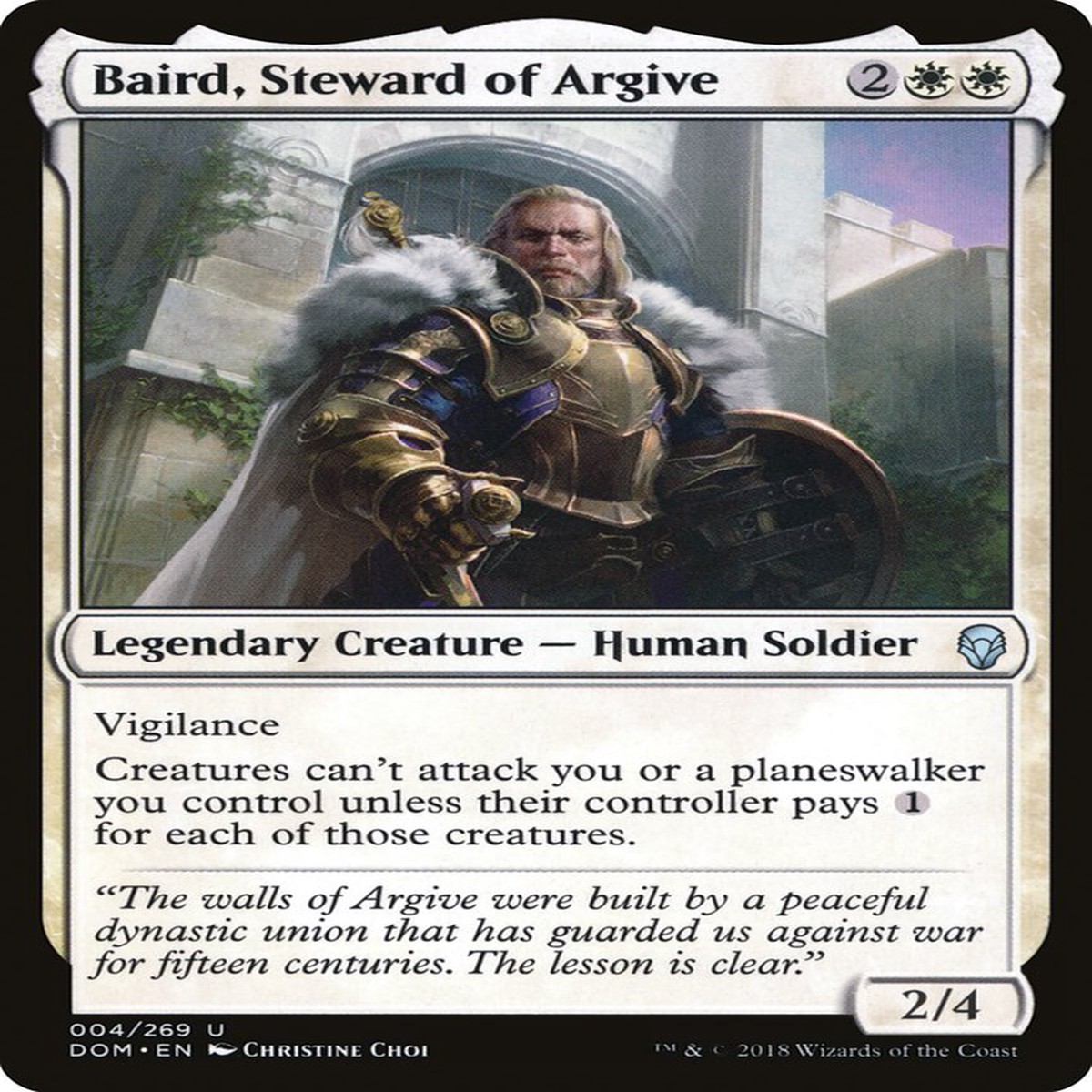 Baird, Steward of Argive Dominaria #004