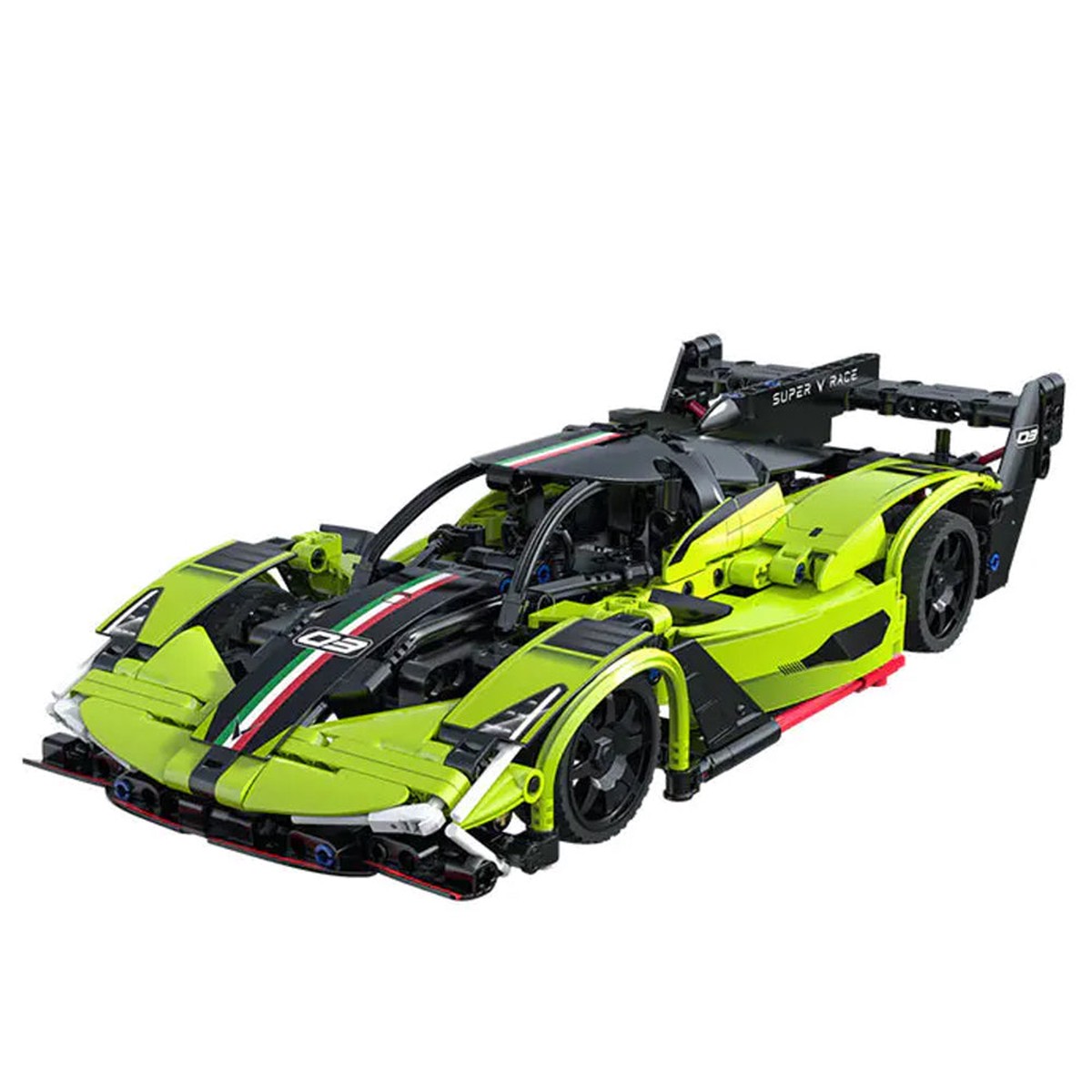 RC Phantom Wing Sport Car CaDA Brick Kit