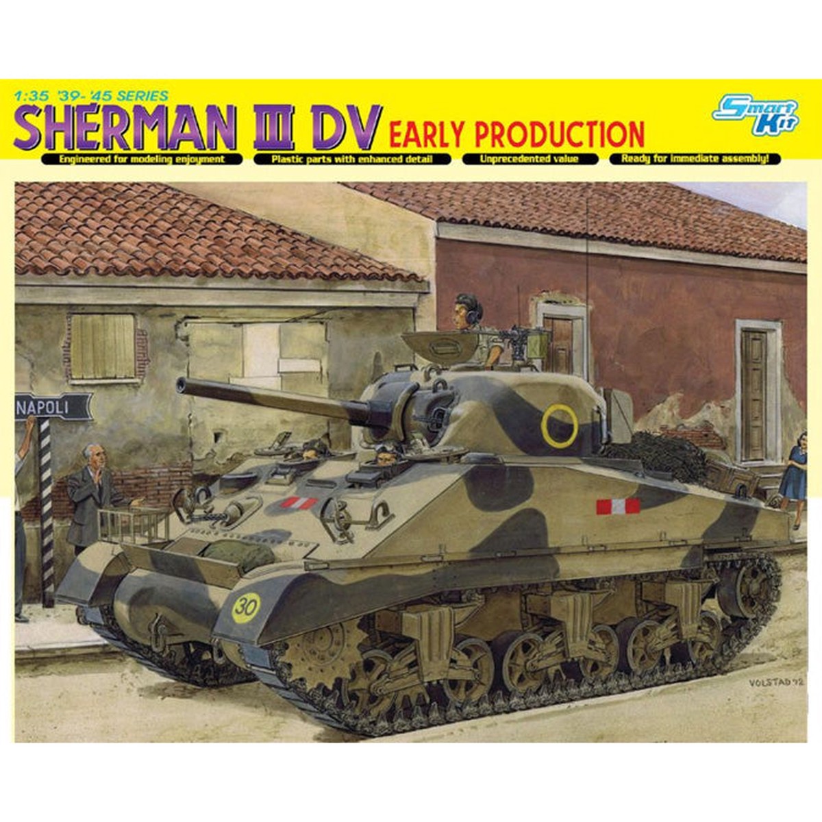 Sherman III DV Early Production Dragon Models Kit