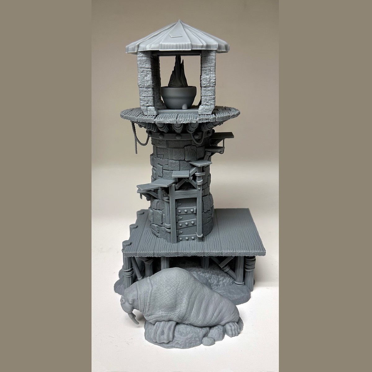 Unboxed Blacktallow Lighthouse - Reaper Bones6