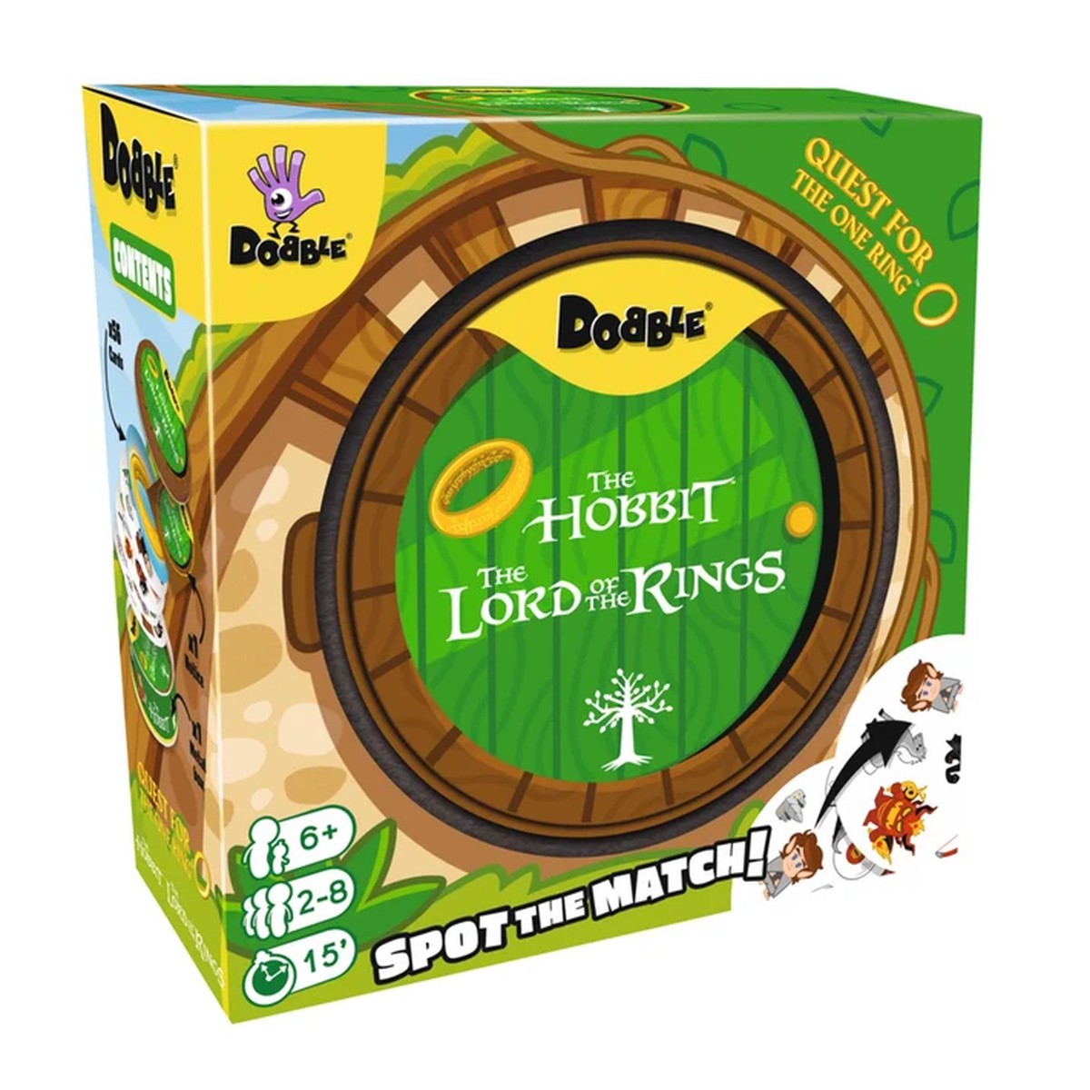 Dobble Quest for the One Ring - The Hobbit and The Lord of the Rings