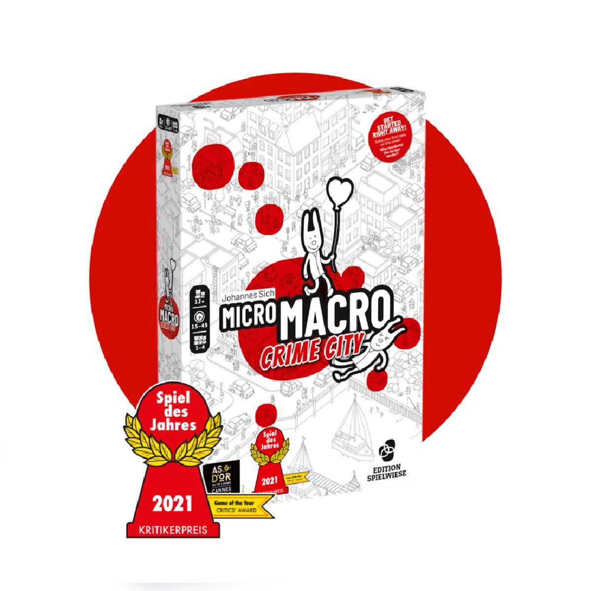 Micro Macro Crime City Mystery Detective Game