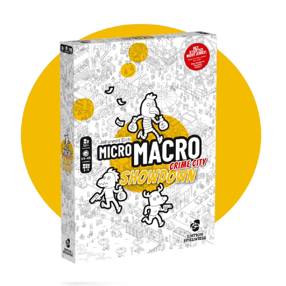 Micro Macro Crime City Showdown Detective Game