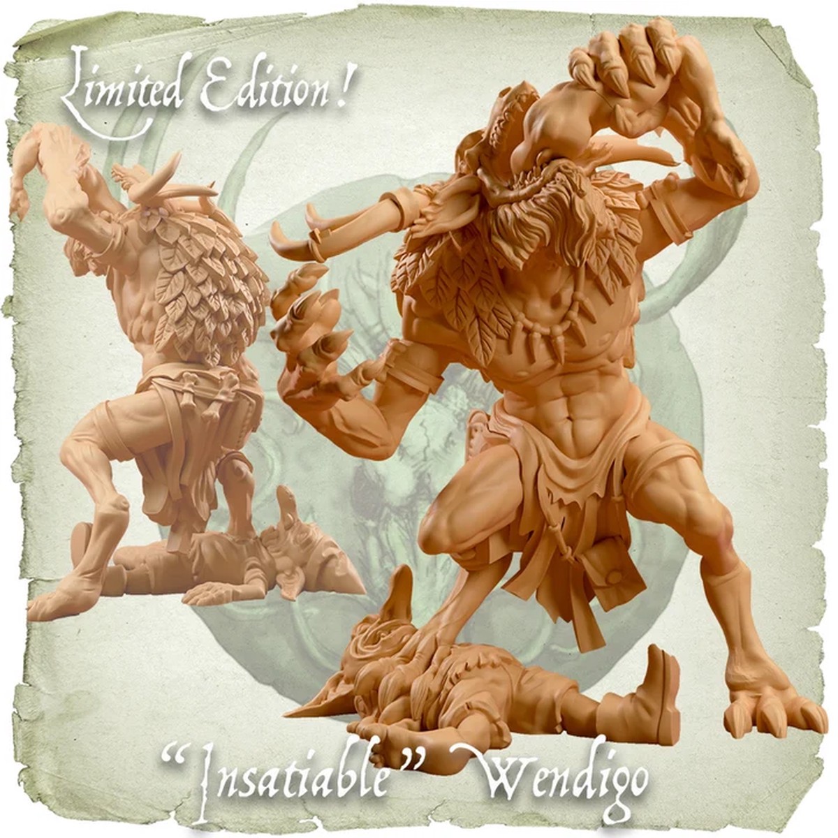 Moonstone Insatiable Wendigo – Limited Edition Blister