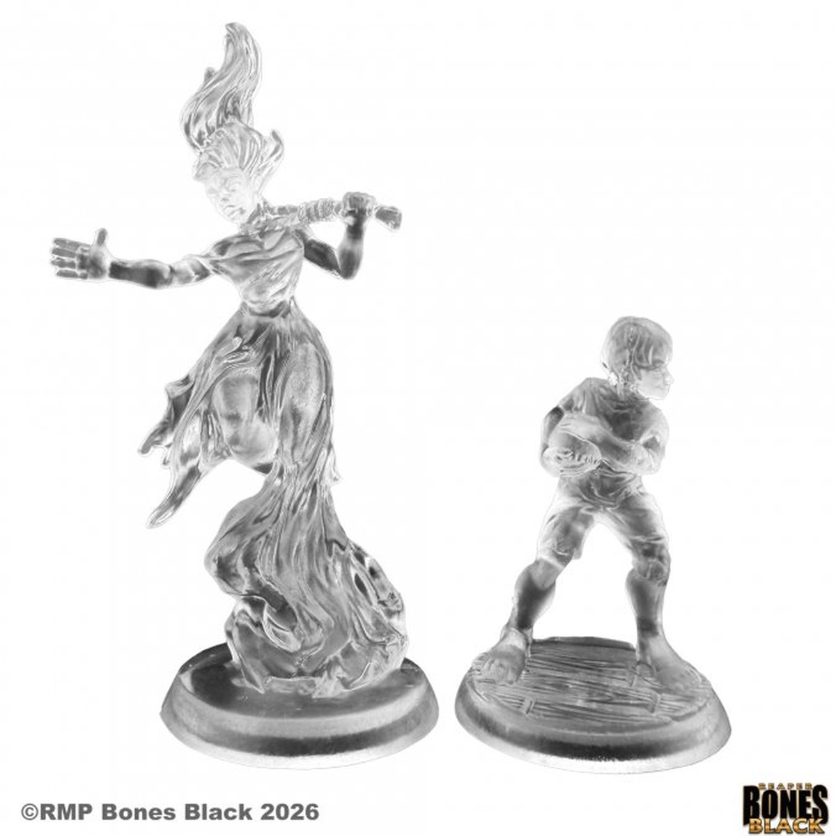 44327 Darianna and Sascha, Ghosts - Reaper Bones Black