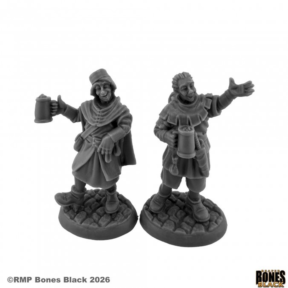 44332 Drunken Patrons - Reaper Bones Black