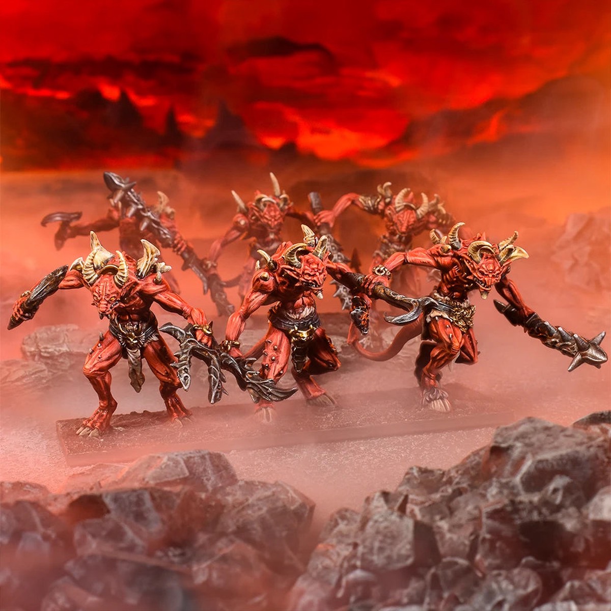 Kings of War Abyssal Berserkers Regiment