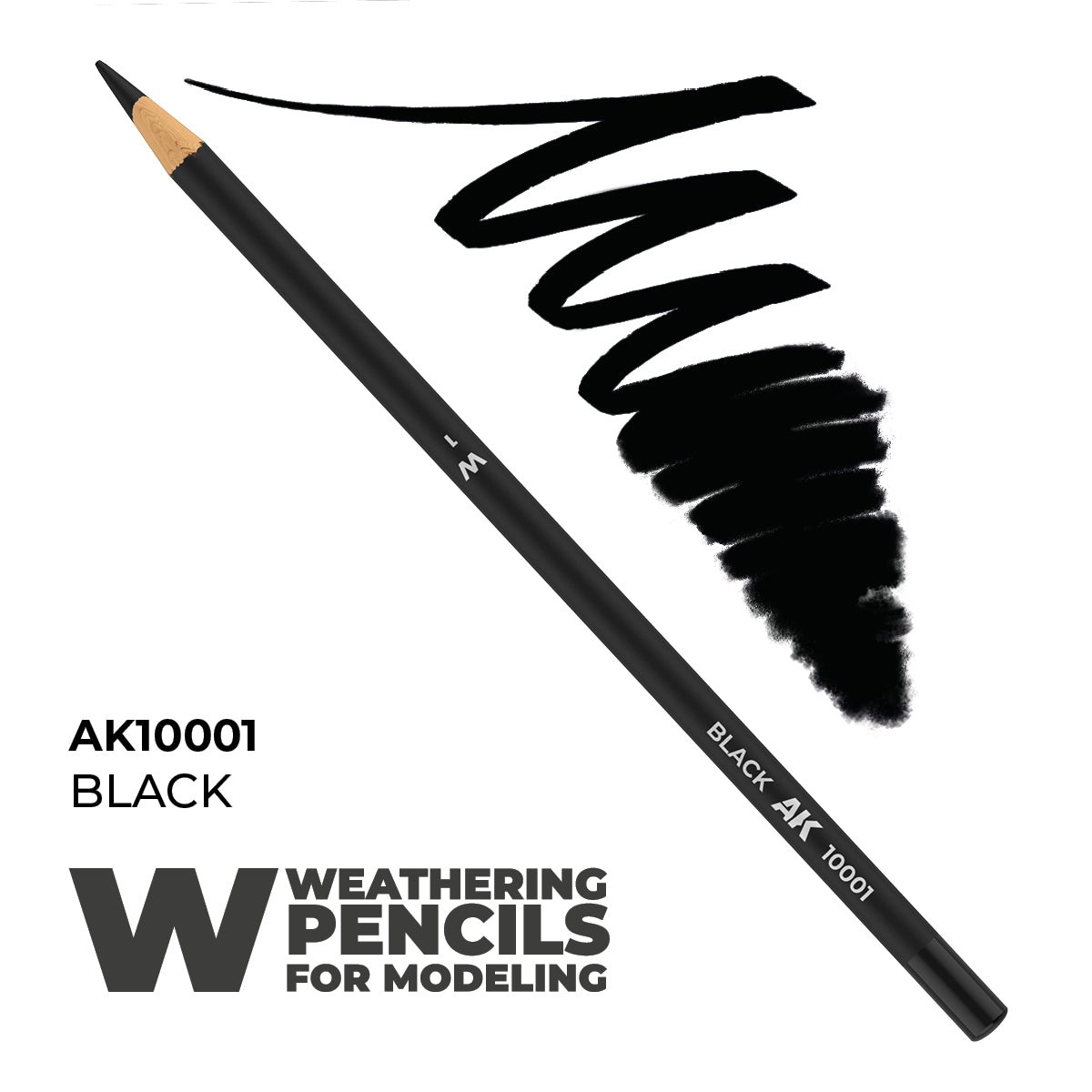 AK Interactive Weathering Pencil - Black AK10001