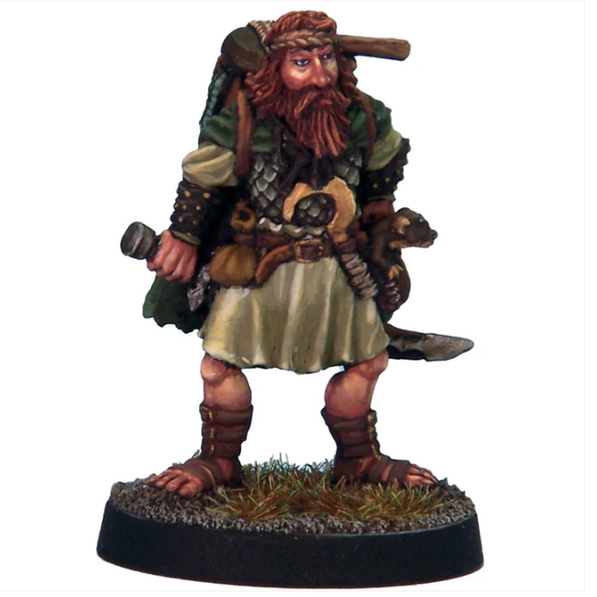 Druid With Scimitar - Crooked Dice