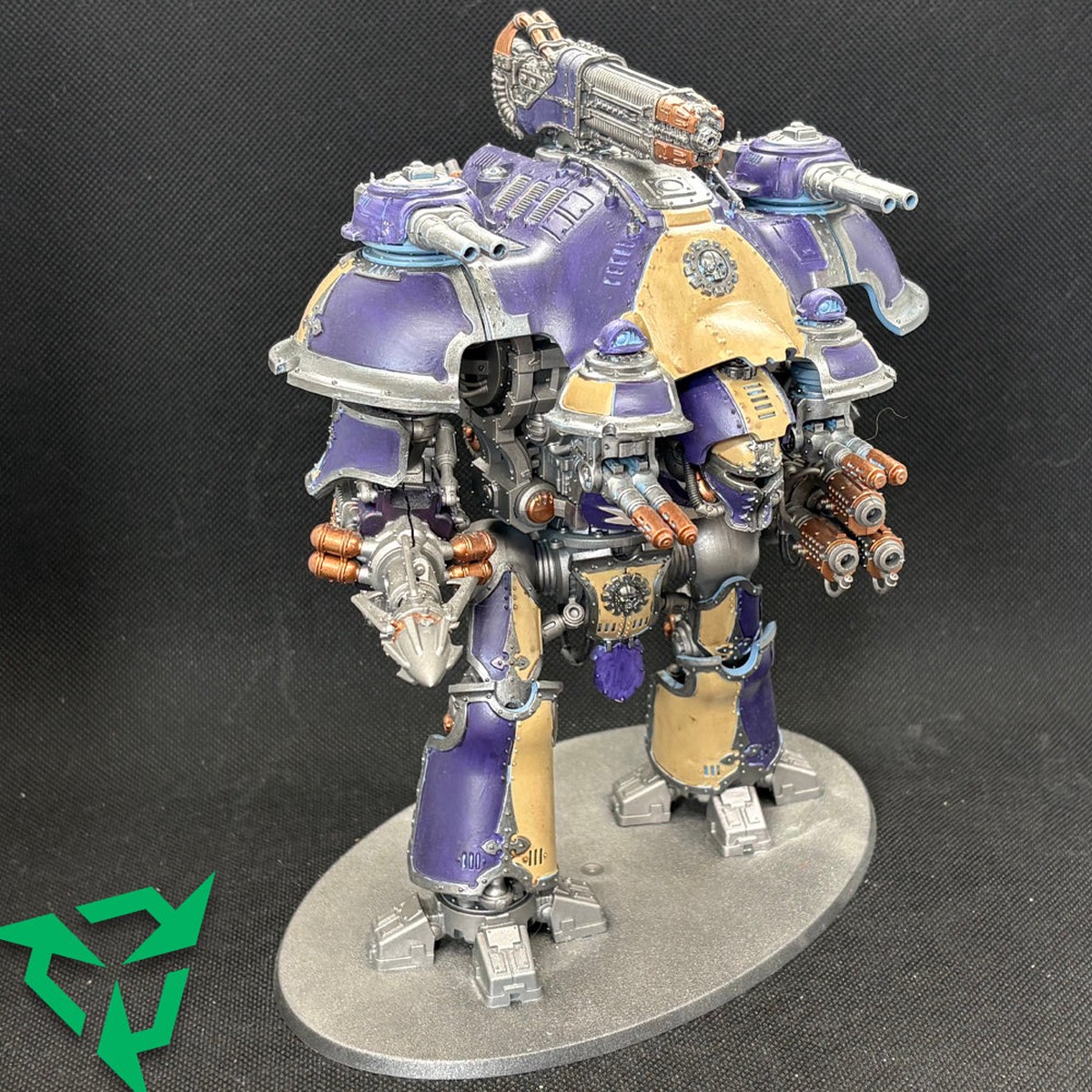 Painted Imperial Knight Dominus