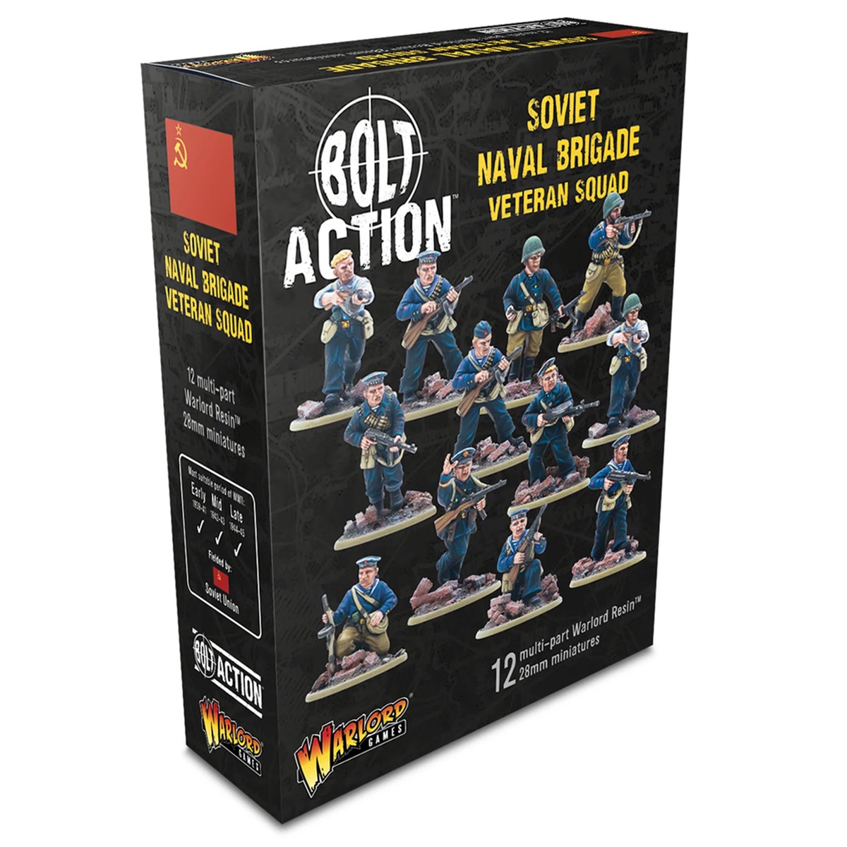 Soviet Naval Brigade Veteran Squad - Bolt Action