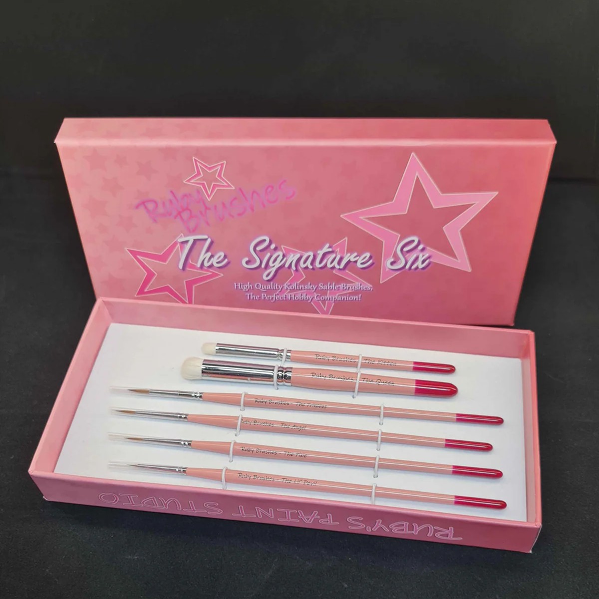 Ruby Brushes The Signature Six Brush Set