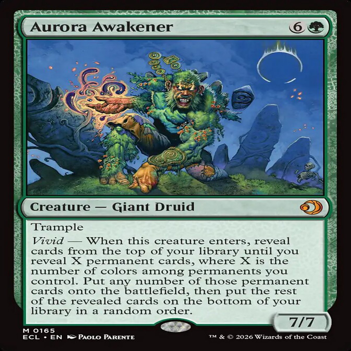 Aurora Awakener Lorwyn Eclipsed #165