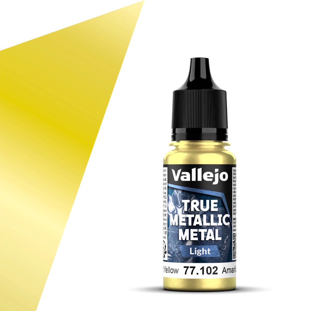 Vallejo Radiant Yellow Light True Metallic Metal 18ml
