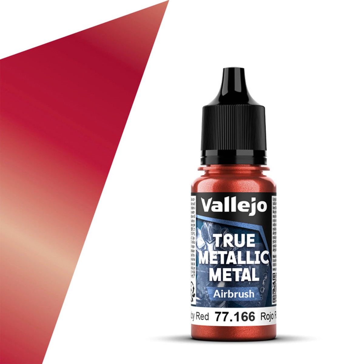 Vallejo Ruby Red Airbrush True Metallic Metal 18ml