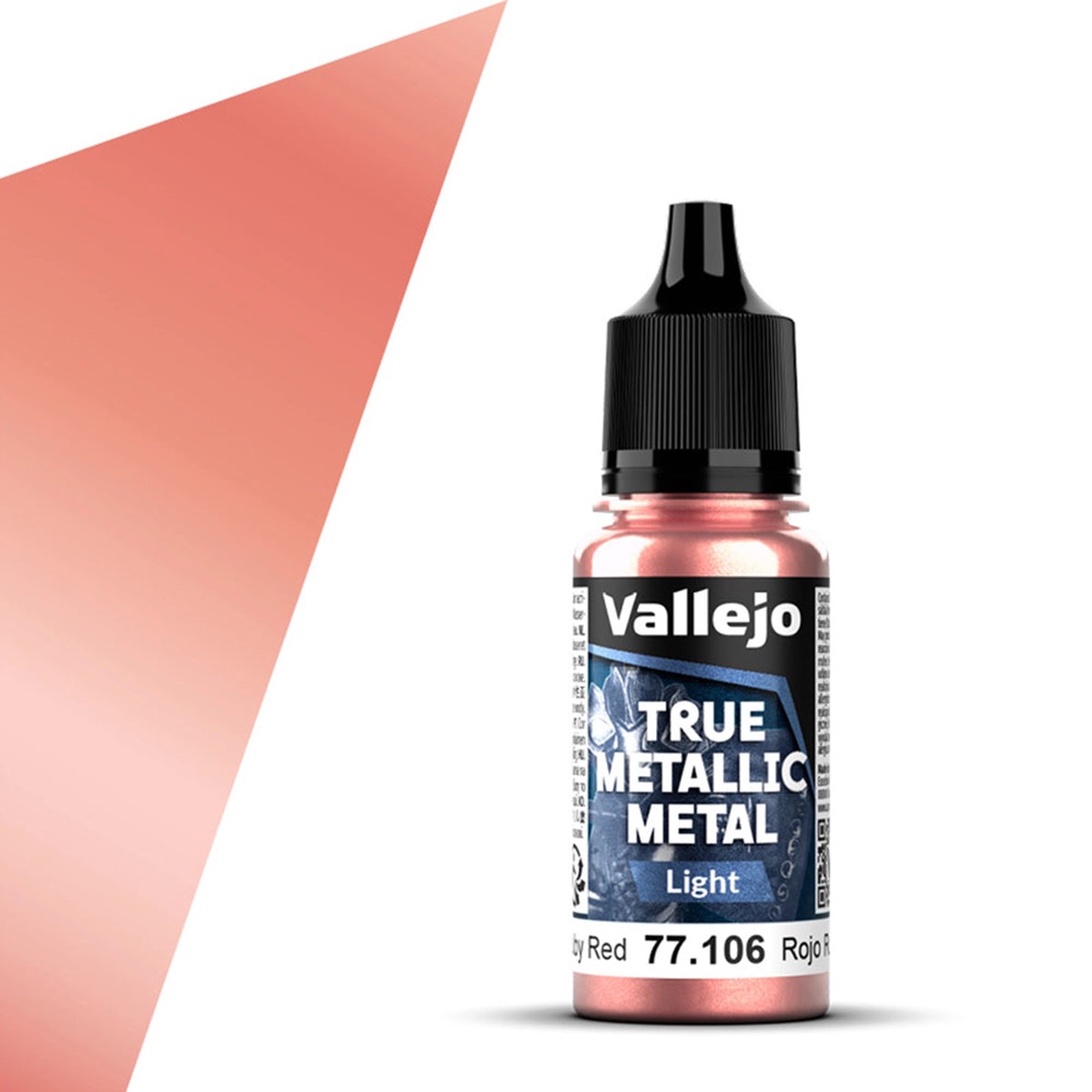 Vallejo Ruby Red Light True Metallic Metal 18ml
