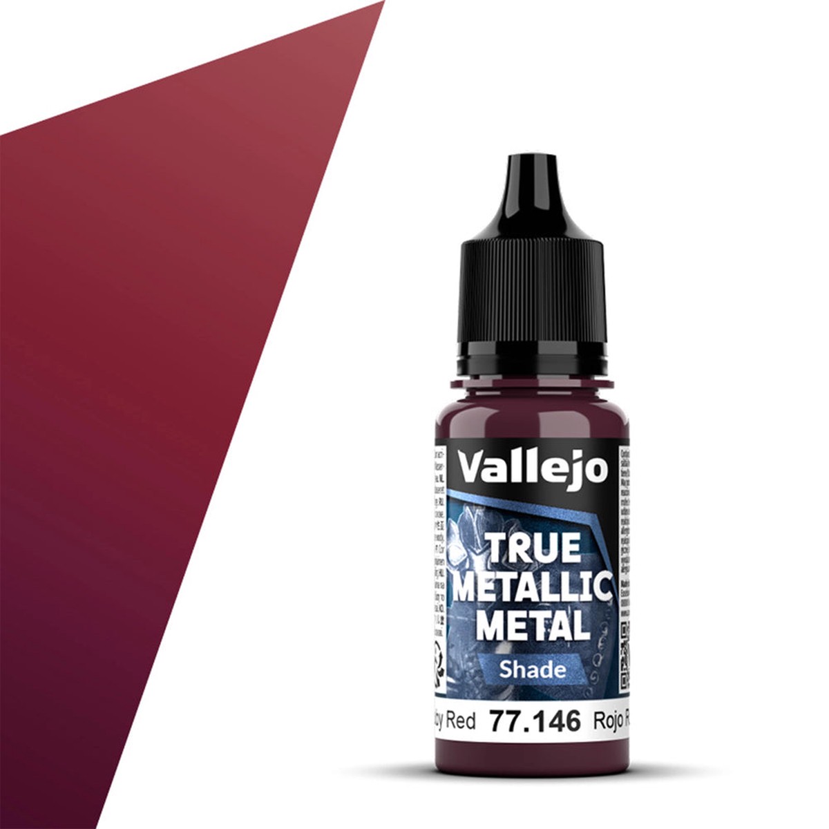 Vallejo Ruby Red Shade True Metallic Metal 18ml