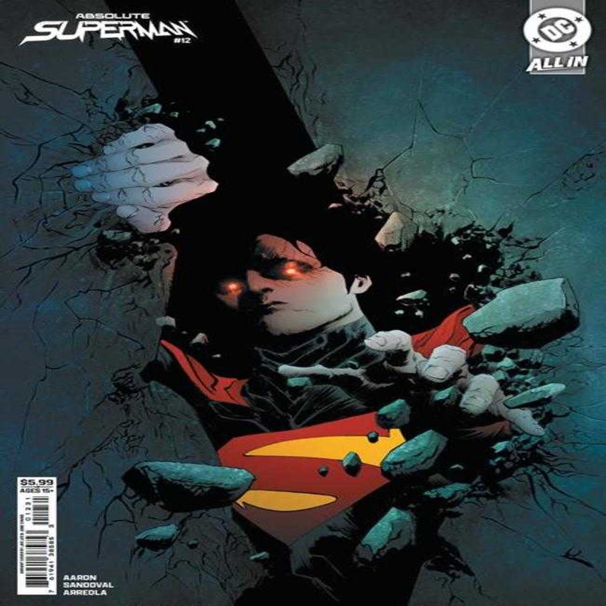 Absolute Superman #12 Cover B Jae Lee Card Stock Variant