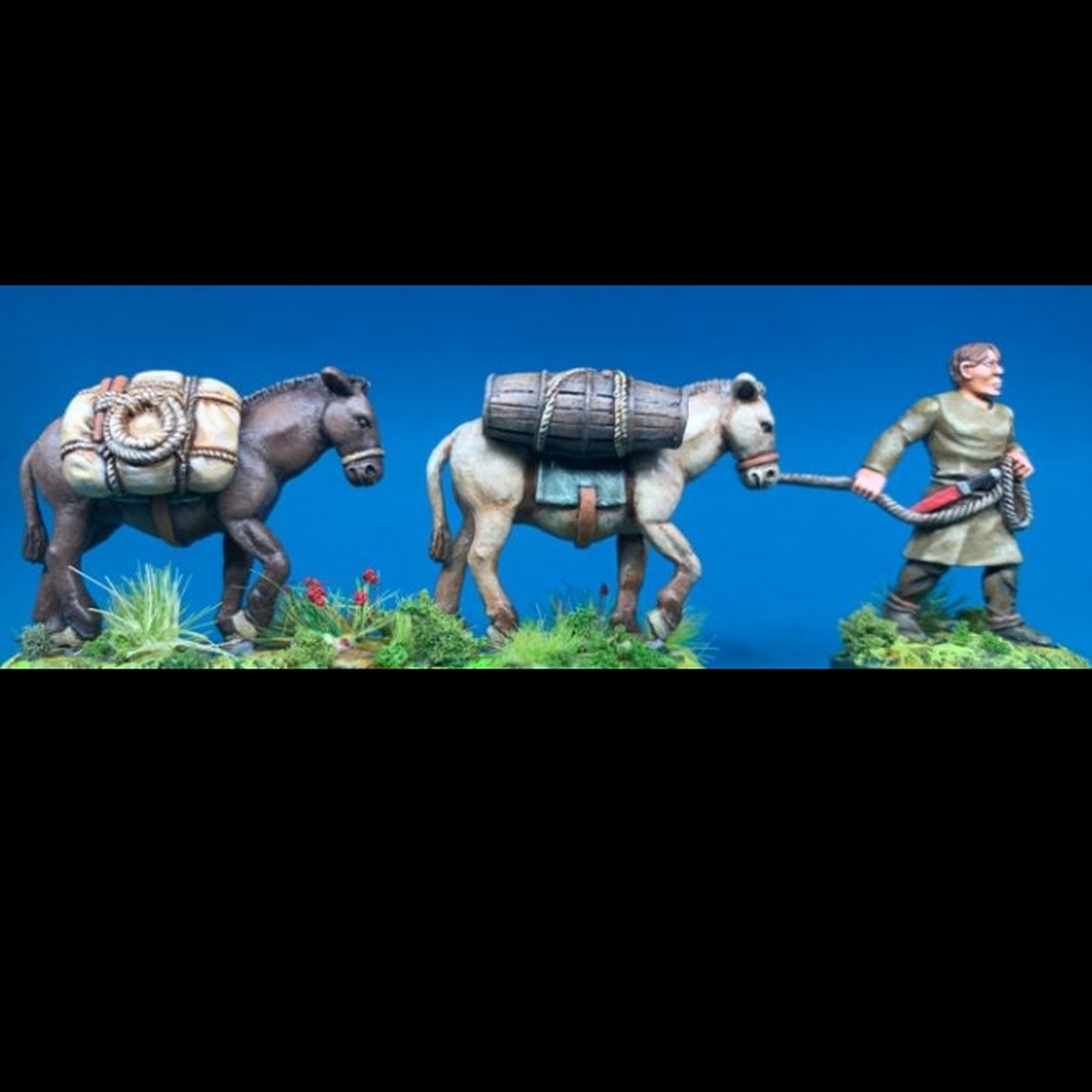 Medieval Mule Train | Pulp Figures