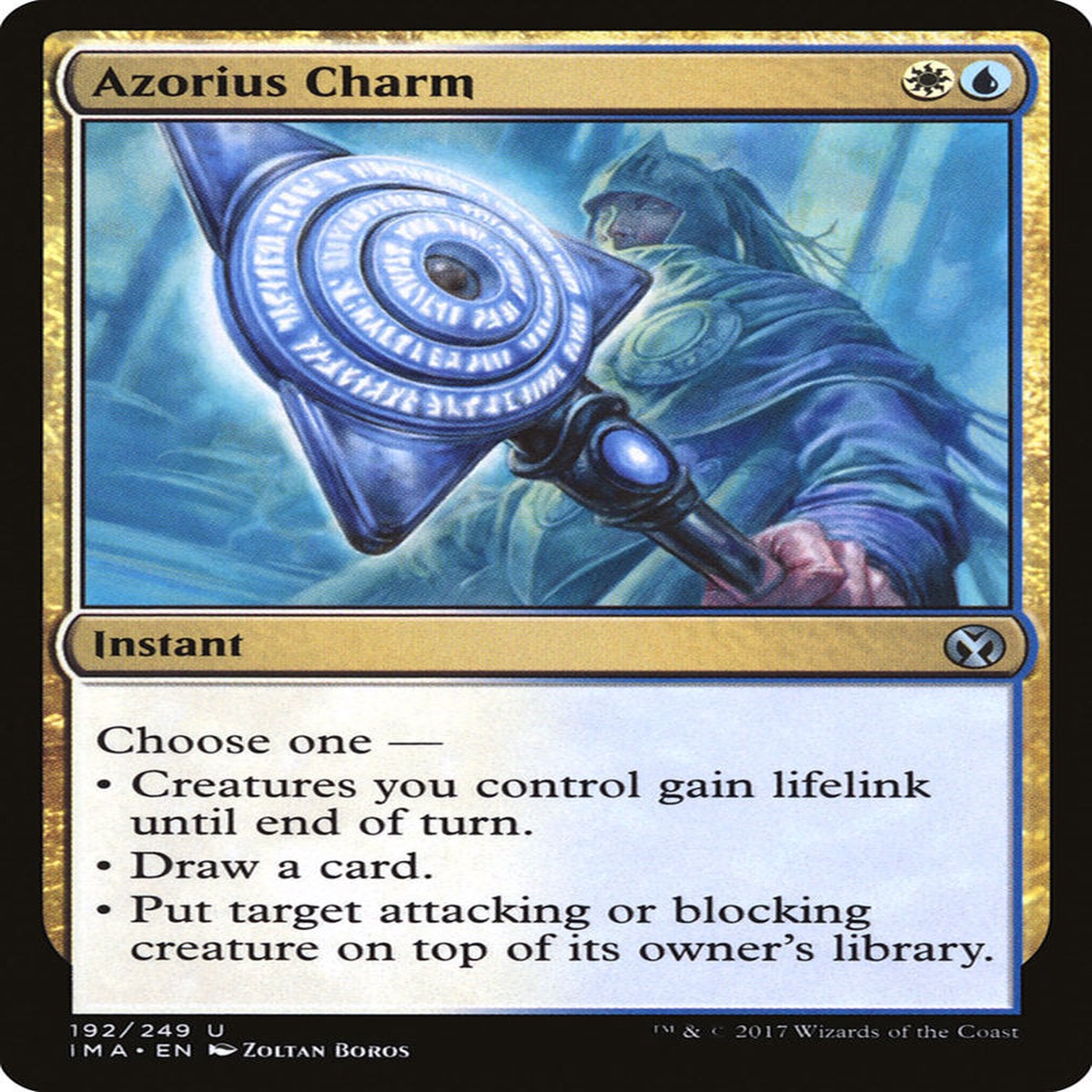 Azorius Charm - Iconic Masters #192