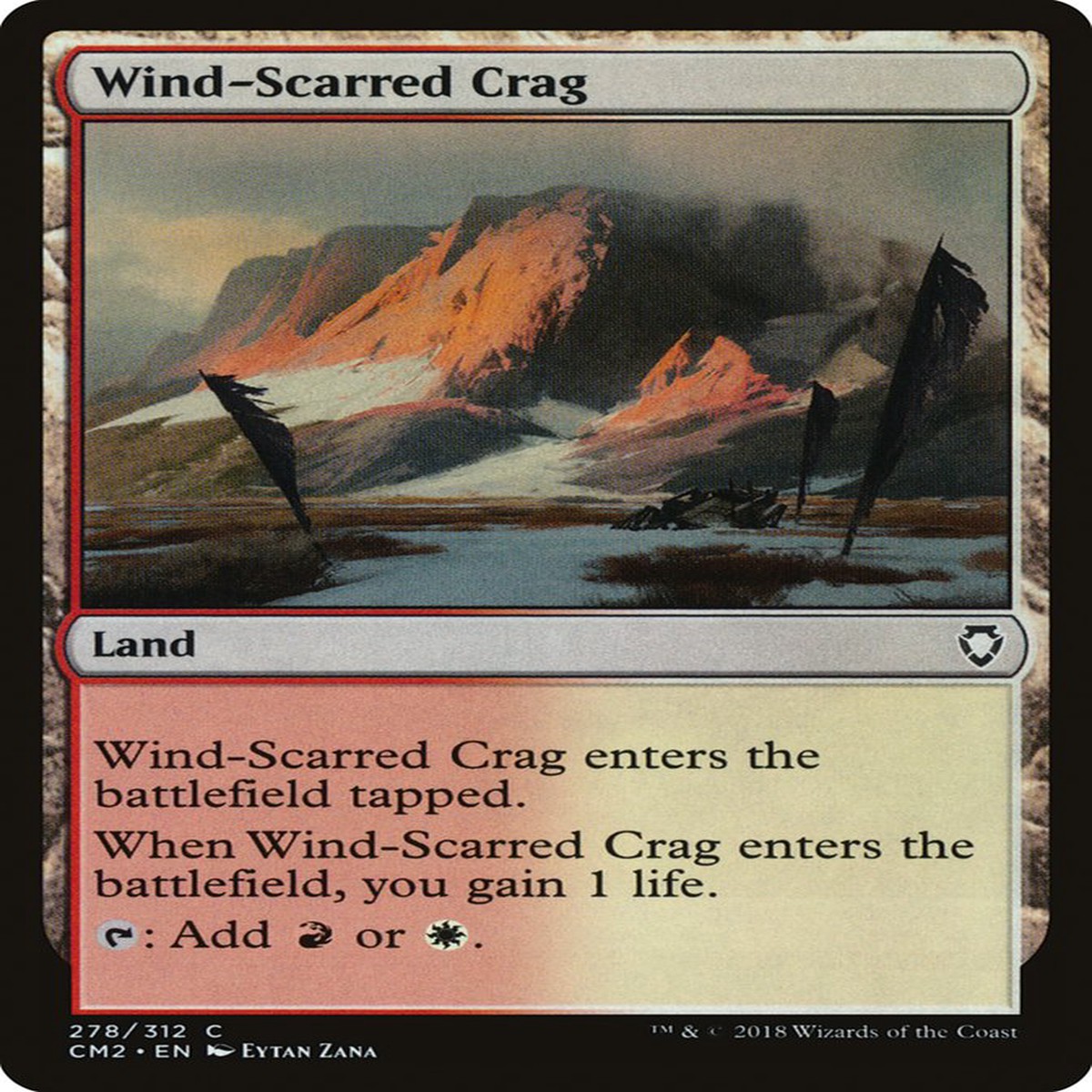 Wind-Scarred Crag - Commander Anthology 2 #278
