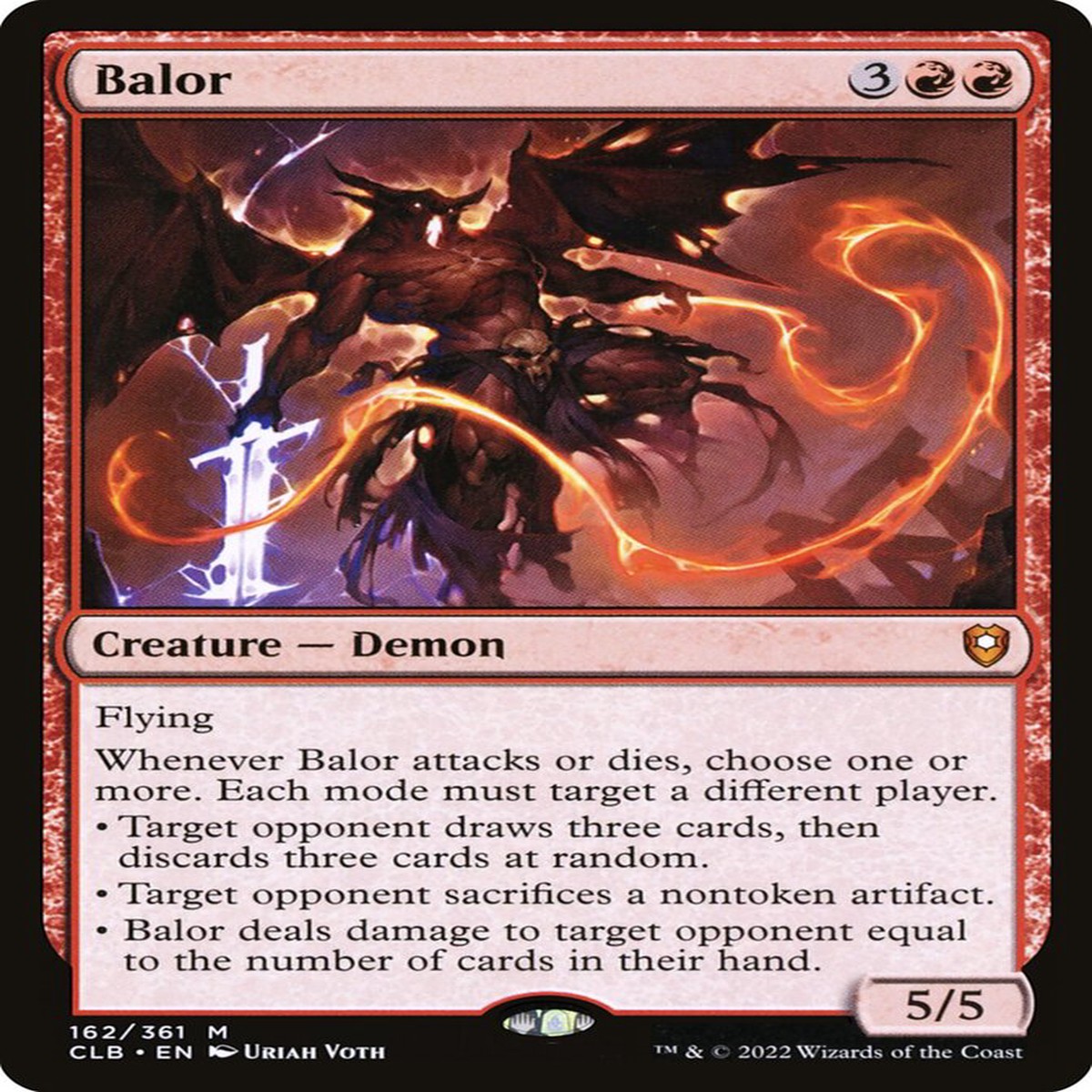 Balor - Commander Legends #162