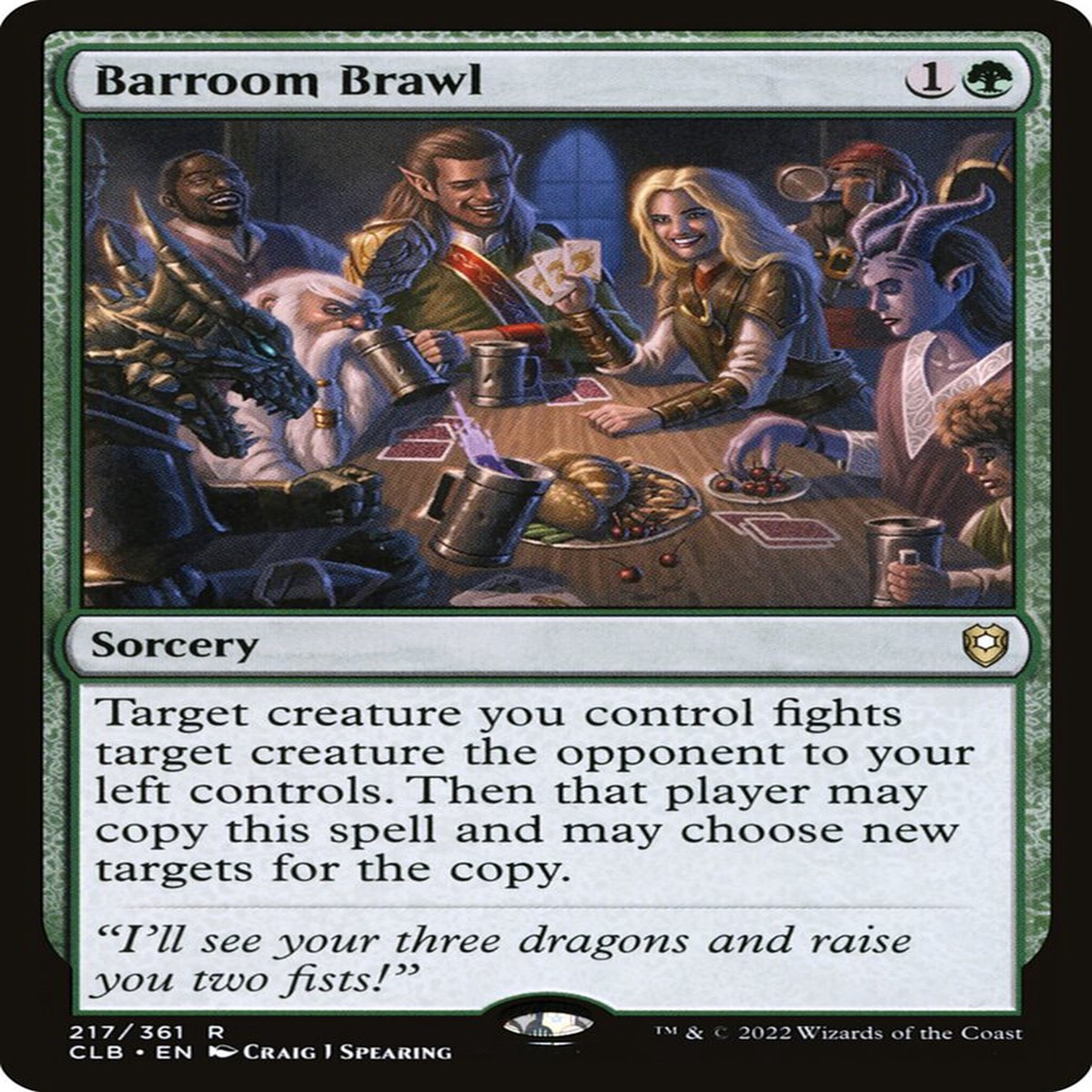 Barroom Brawl - Commander Legends #217