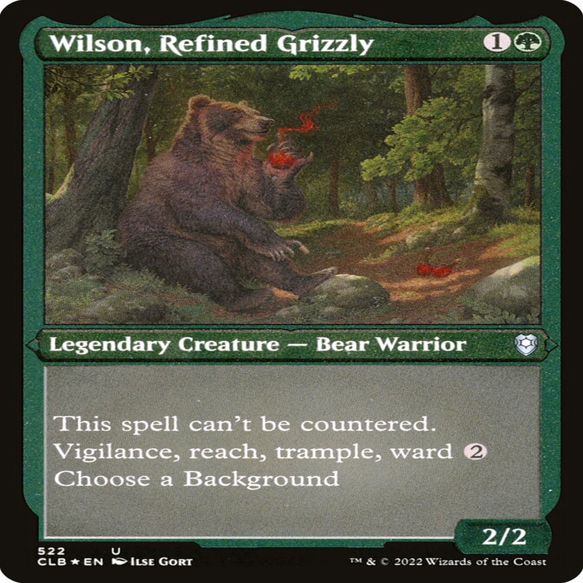 Wilson, Refined Grizzly - Commander Legends #522